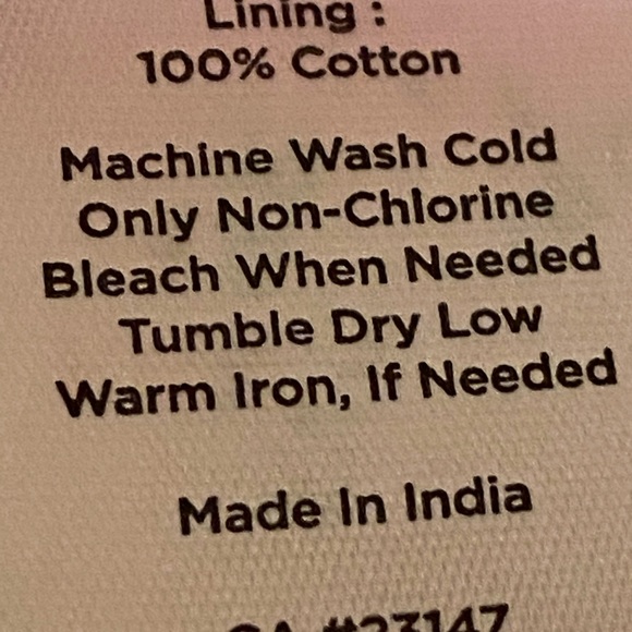 NWOT “Brooks Brothers” Plaid pant Side zip Sze14 - Picture 6 of 6